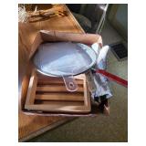 Splash guard storage box and misc