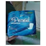 9 cases of Prevail for men pads