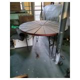 Good patio table appro 30 inches tall x 50