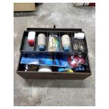 Fishing box and contents