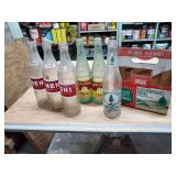 RC cola , Nehi and a lonesome pine bottle plus