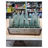 Lonesome Pine crate and Coca-Cola bottles from