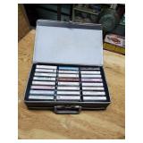 Cassette tapes and case