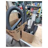 Hoses to shop vac and misc hoses