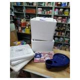 Fishing trip items 2 Styrofoam coolers mats and