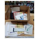 Dulcimer books, plywood and misc