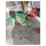 Flower pot boot planter