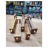 Handmade Group of 5 paper towel holders