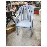 Pair of blue sitting chairs