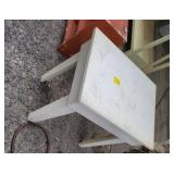 Country white paint table approx size is 22