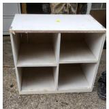 Shelf approx size is 30 inches wide x 36 inches