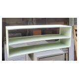 2 tier storage unit approx size is 37 inches wide