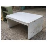 Wood storage shelf approx size is 20 x 31 x 15