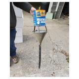 Homemade Appalachian corn planter