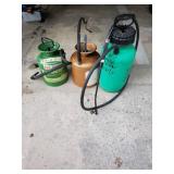 2 Garden sprayer & weed sprayer