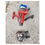 Pair of fishing reels