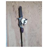 Red river model V7345 fishing reel and rod