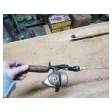 Kmart 200 spinning reel and rod approx 5 ft