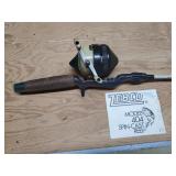 Zebco 404 fishing rod and reel