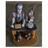 Baking with grandma figurine 6 inches tall.