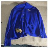 Patricia 70 Iager High school  sweater.
