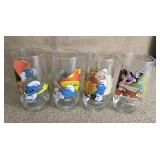 Jokey, Lazy Smurf, Hefty Smurf and Azrael
