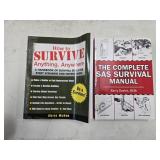 Pair of survival books