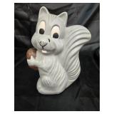 Ceramic squirrel