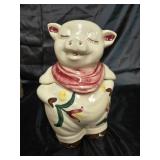 Sheep cookie Jar marked U.SA. ON bottom.