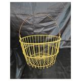 Country wire gathering basket.