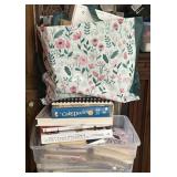 Group of mostly cookbooks