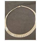 17 inch necklace marked .925 (sterling) made in