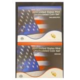 2013 U.S. Mint Uncirculated Coin Set. Denver and