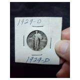 1929D standing Liberty quarter