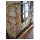 Lovely vintage iron bed full size