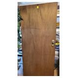 Wood door approx size is 36 x 80 inches this is a