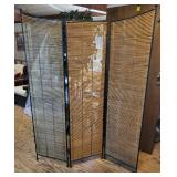 Bamboo room divider approx 5 foot 10 inches tall