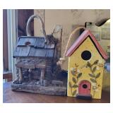 Rustic birdhouse & other birdhouse