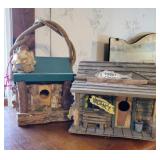 Trout creek and country cottage birdhouses