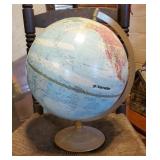 Globe Master globe approx 14 inches diameter