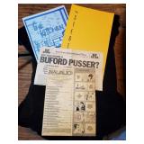 September 1971 Mad magazine and vintage menus