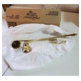 Pair of new home interior candle snuffers