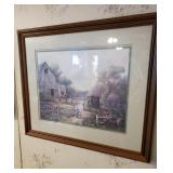 Home interior farm print approx size is 26 x 22