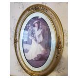 Home interior white wedding woman print approx