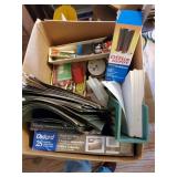 Large group of office supplies