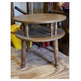 Round side table approx size is 24 inches