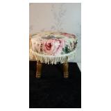 Small covered foot stool