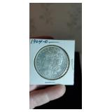 1904 O Morgan silver dollar