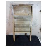 The brass King washing board
