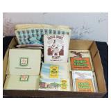 GROUPING of green stamps & Daniel Boone stamps